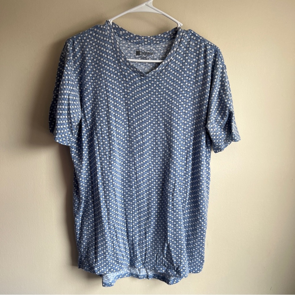 Lularoe Blue Star Short Sleeve Patrick Tee T-shirt